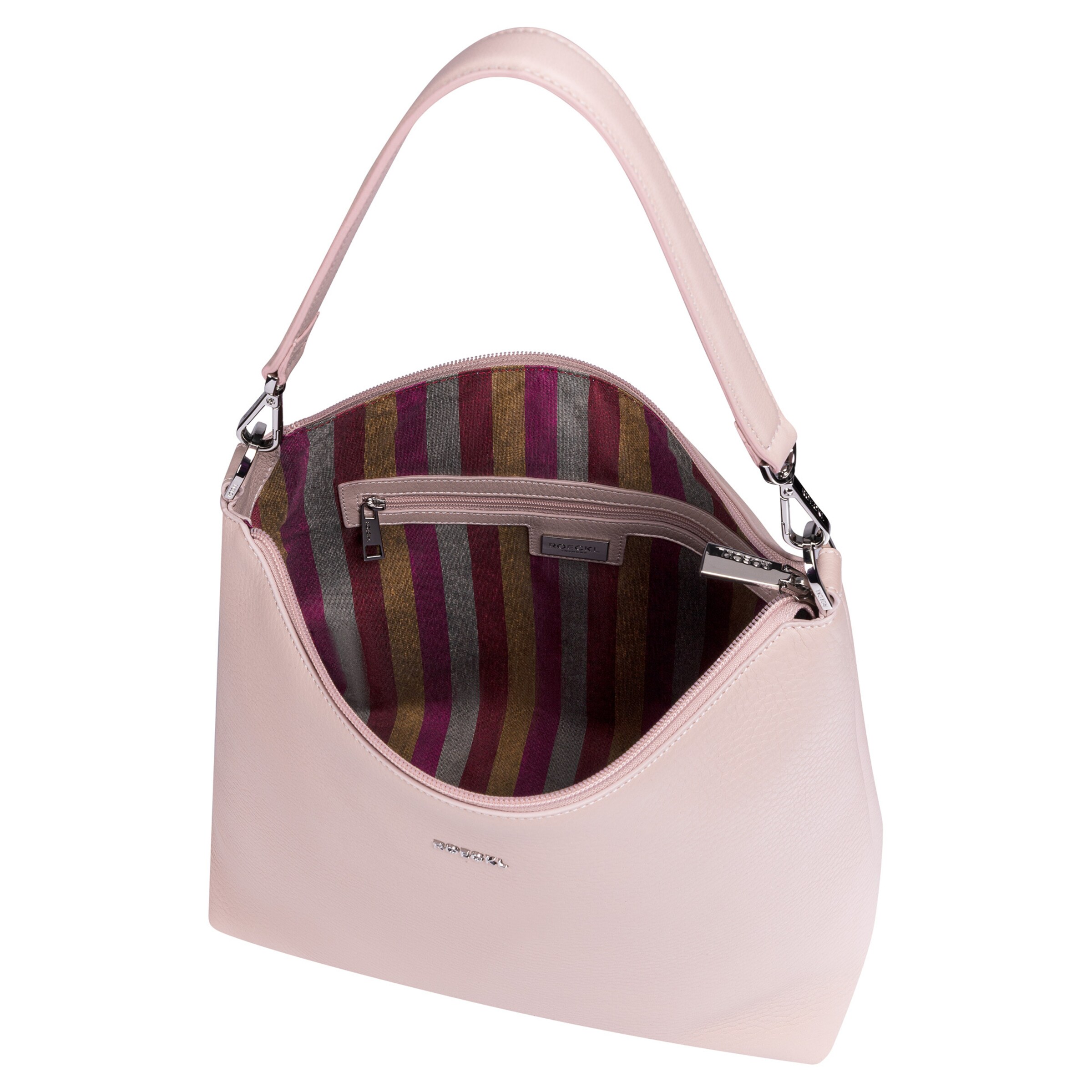 Borsa a spalla 'DIANA SCHULTERTASCHE GRAINED MEDIUM' di Roeckl in lilla