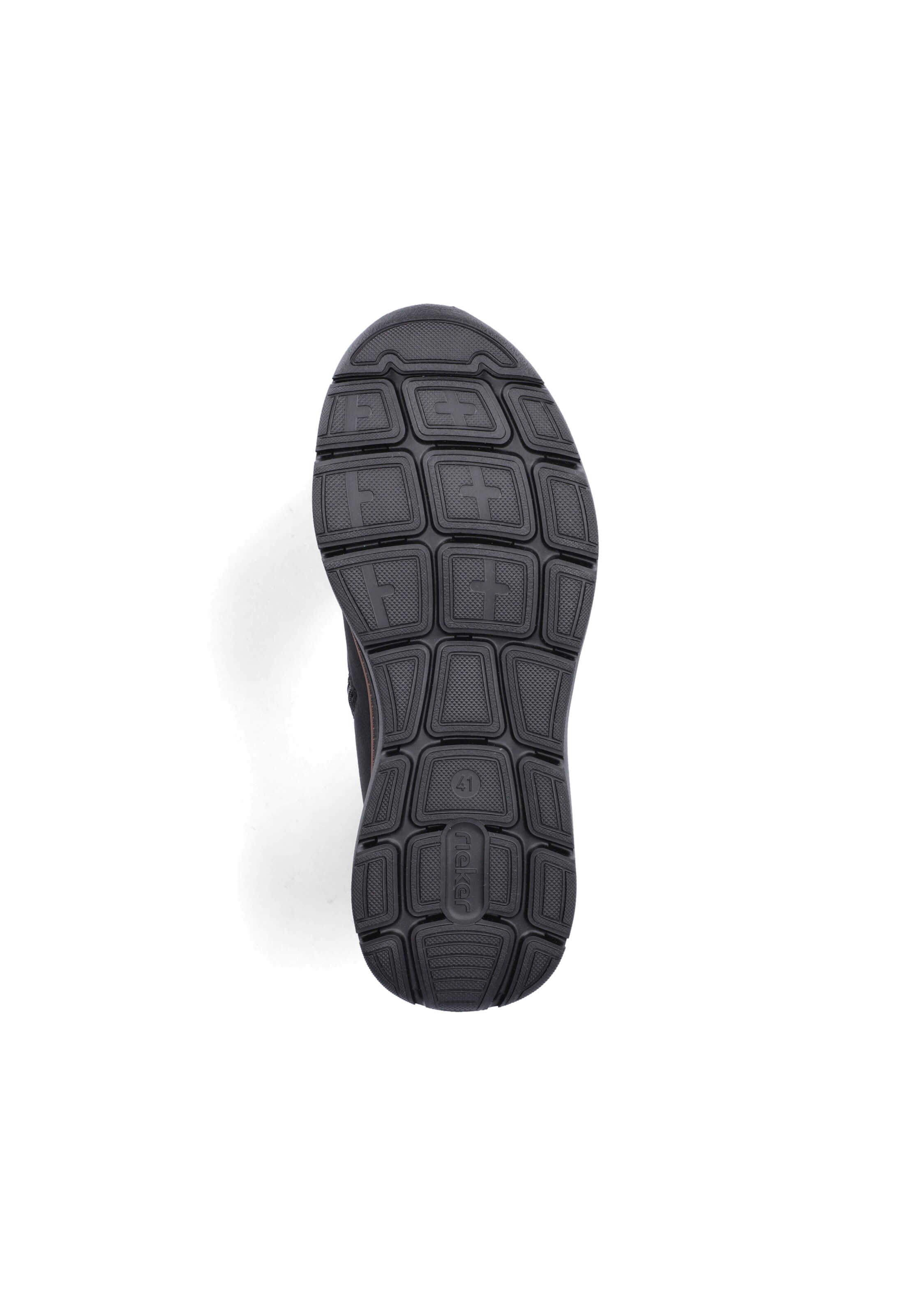 Rieker Schnürboots in Schwarz