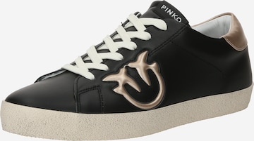 PINKO Platform trainers 'SEATTLE' in Black: front