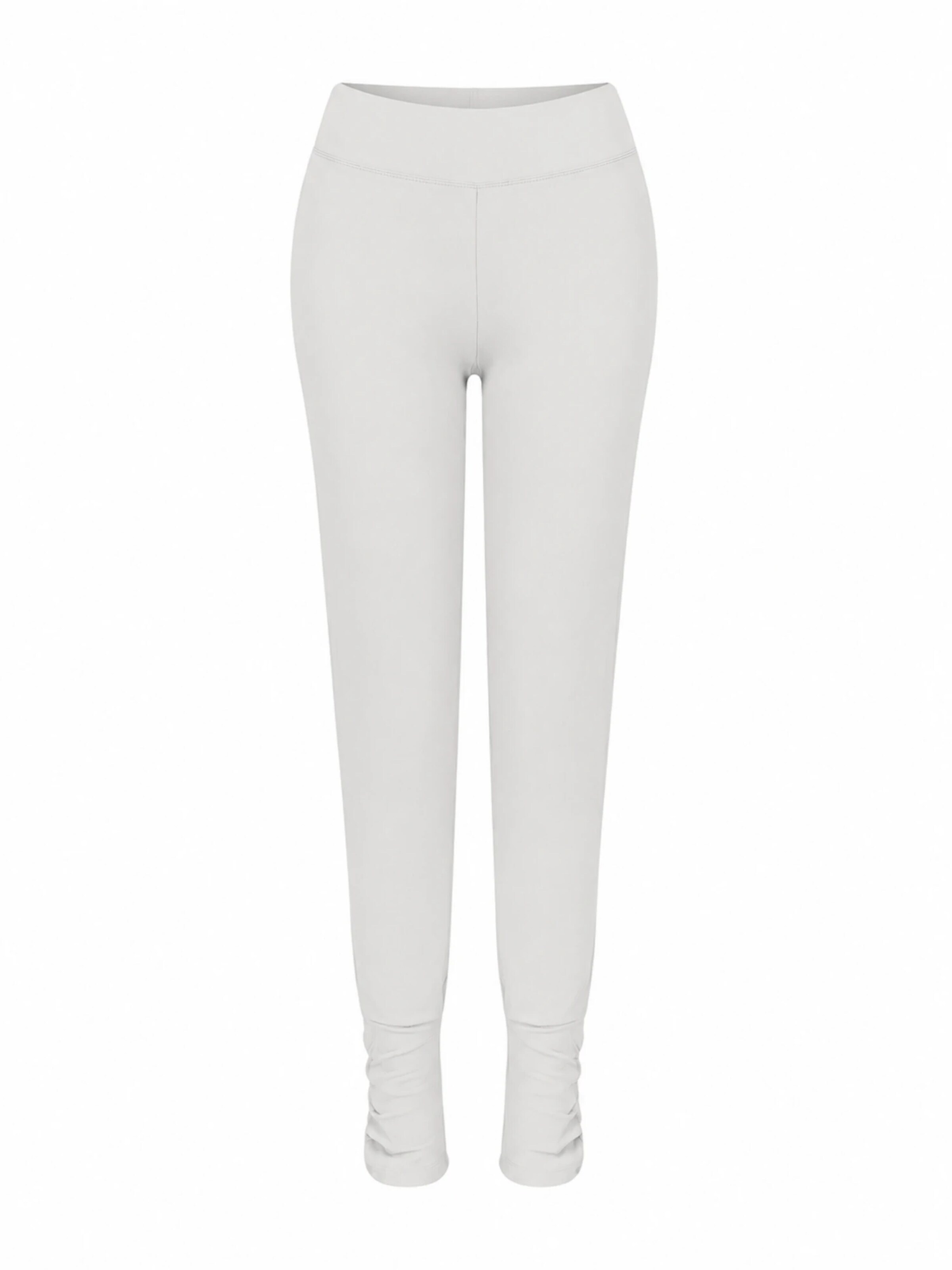 Albero Natur Pants 'Damen Bio-Baumwoll Yogahose' in White: front