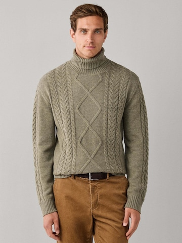 Hackett London Trui in Groen: voorkant