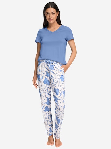 Hanro Pyjamabroek ' Sleep & Lounge ' in Blauw