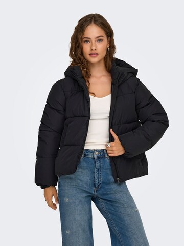 Veste d’hiver 'ONLJUTA' ONLY en noir : devant