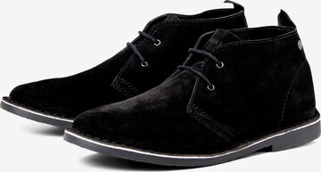 JACK & JONES Chukka Boots 'Bravo' in Zwart