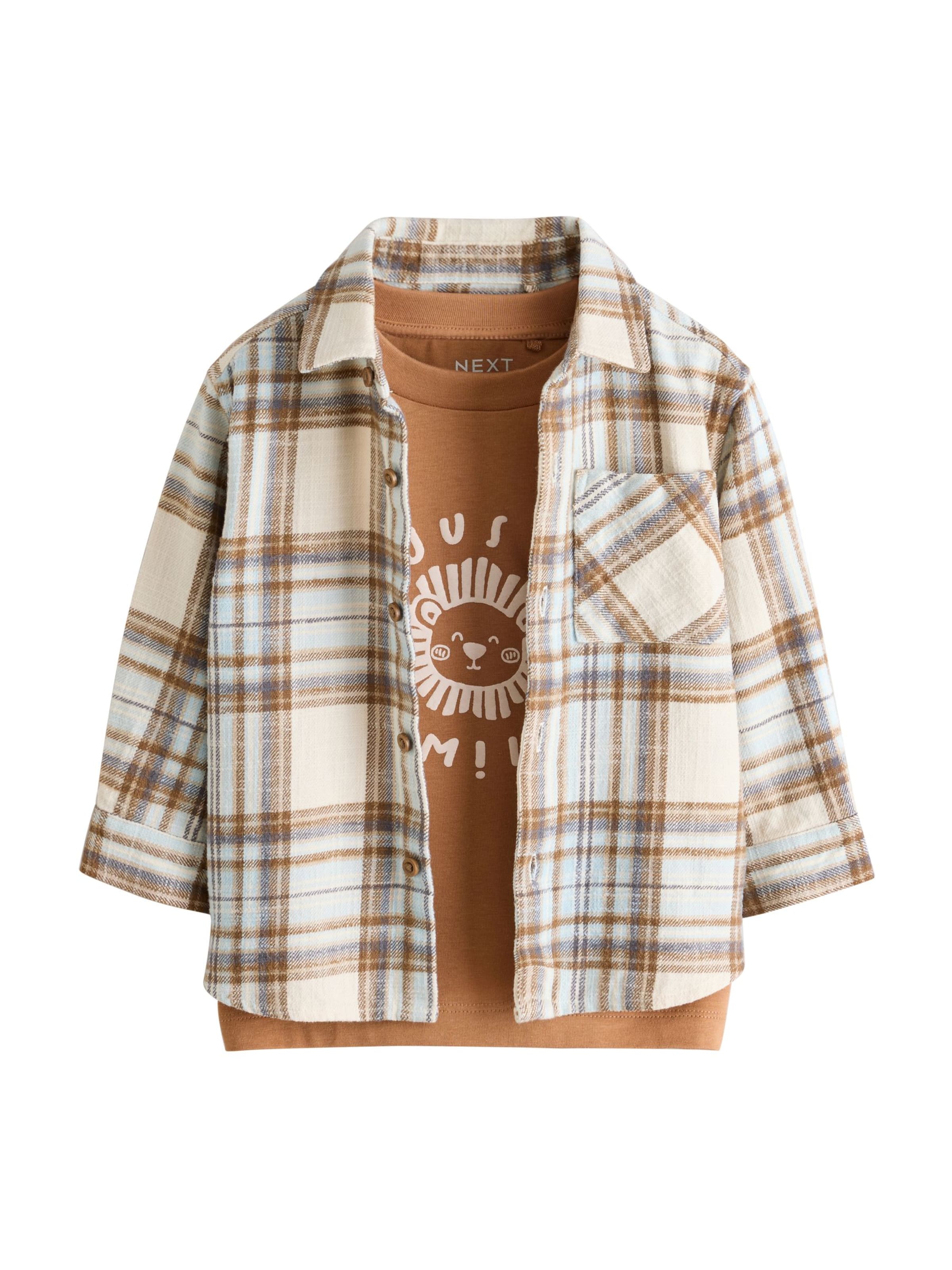 Maglietta di Next in beige: frontale
