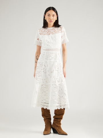 True Decadence Dress in White: front