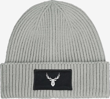 Neverless Beanie 'Hirschgeweih' in Grey: front