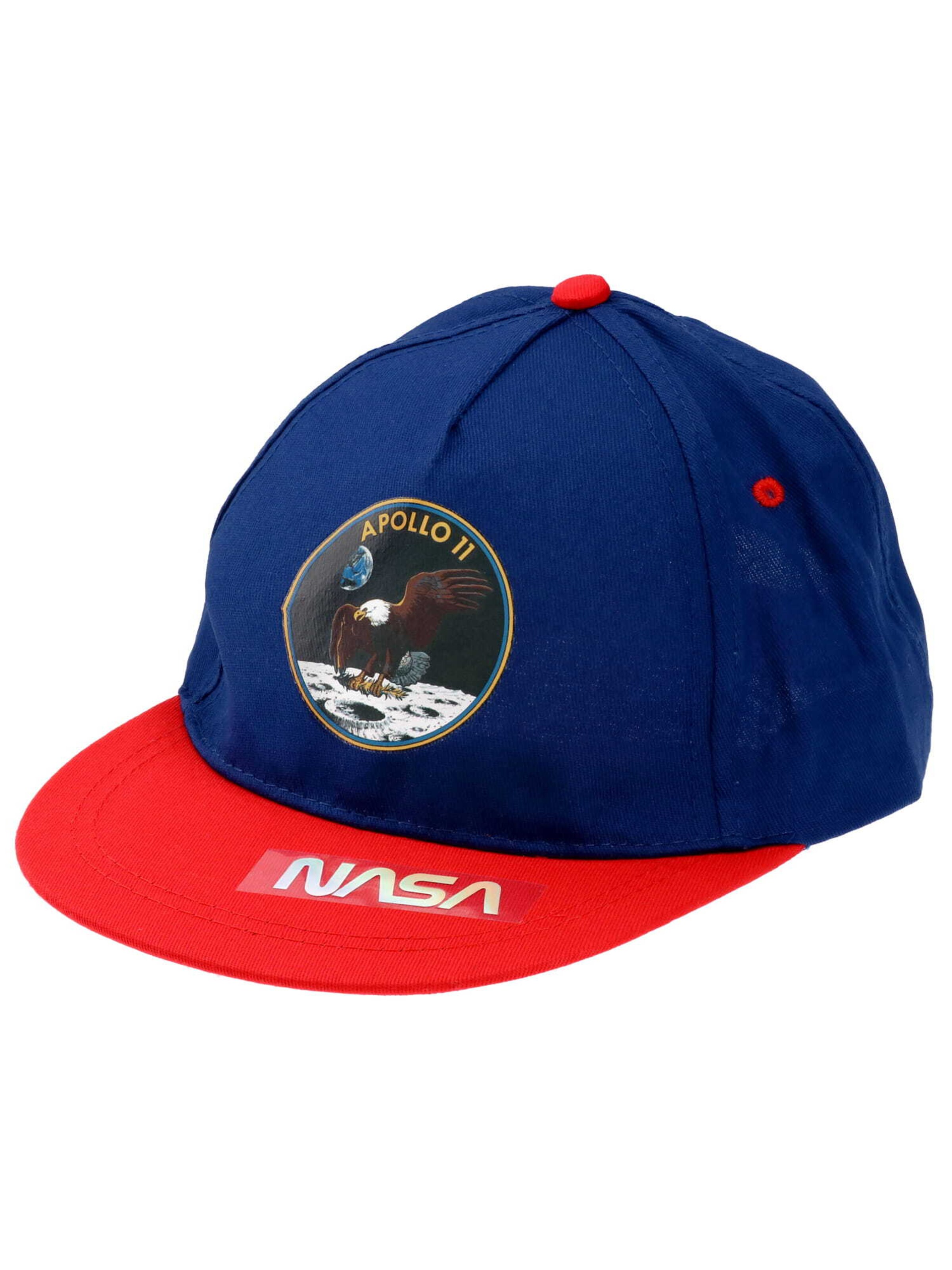 Chapeau NASA en bleu : devant