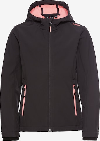 CMP Outdoorjacke in Schwarz: Vorderseite