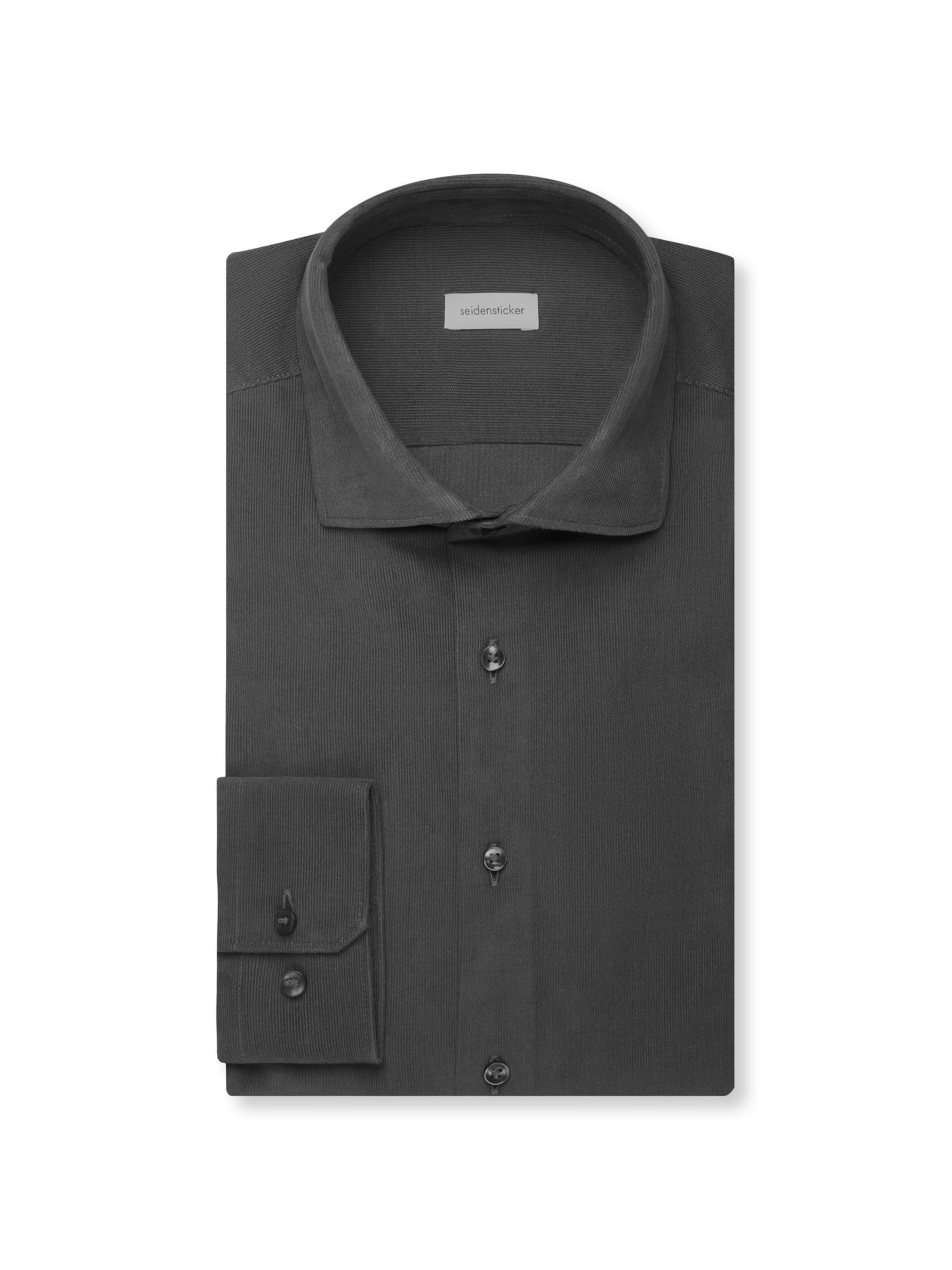 SEIDENSTICKER Regular fit Button Up Shirt in Grey