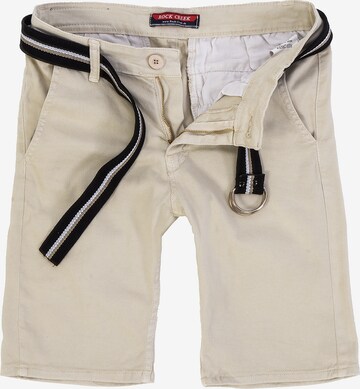 Rock Creek Chino Pants in Beige: front