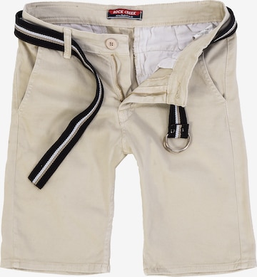 Rock Creek Shorts in Beige: predná strana