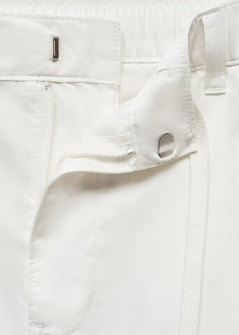 MANGO MAN Regular Pants 'Rey' in White