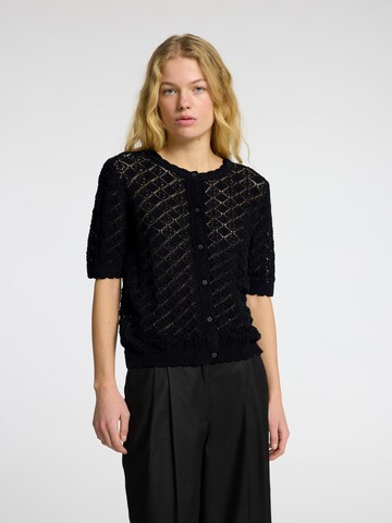 Giacchetta 'SLFSofia' di SELECTED FEMME in nero: frontale