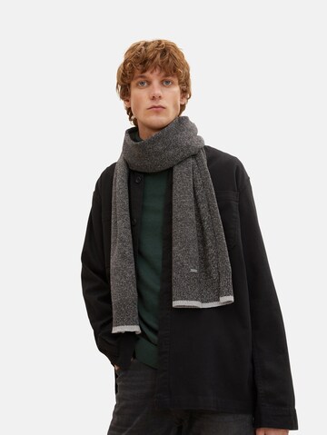 TOM TAILOR Scarf in Grey