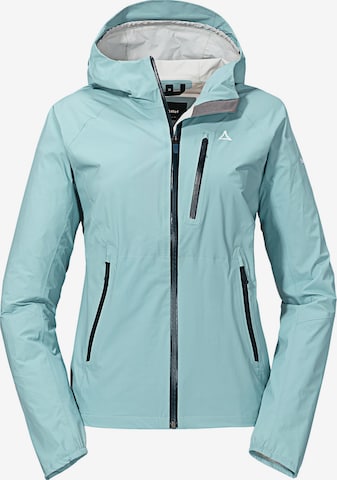 Veste outdoor 'Tegelberg' Schöffel en bleu : devant