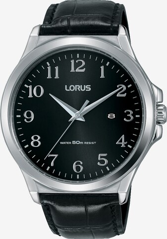 LORUS Uhr in Schwarz: front