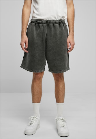 Urban Classics Loosefit Shorts in Schwarz: predná strana