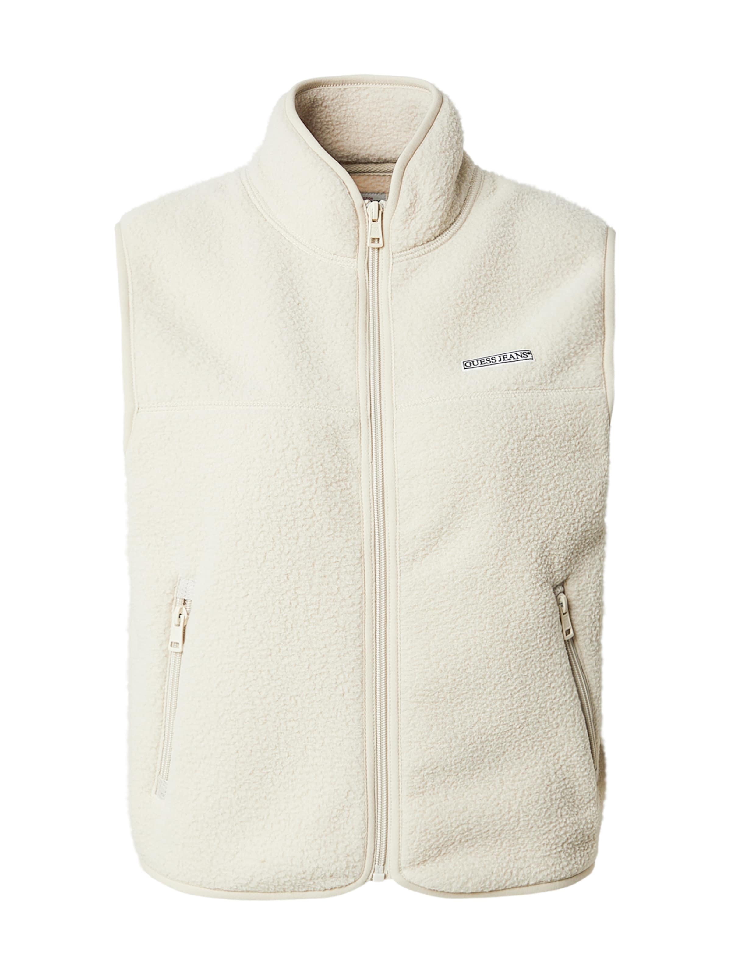 GUESS JEANS Елек в бежово: отпред