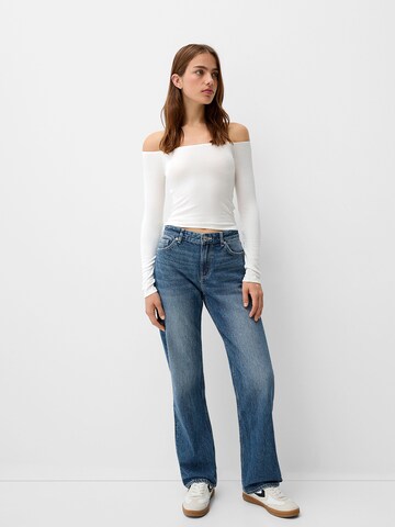 Bershka Regular Jeans in Blue