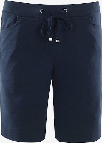 Pantalon HAJO en bleu : devant