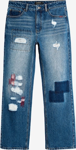 mėlyna Desigual Laisvas Džinsai: priekis