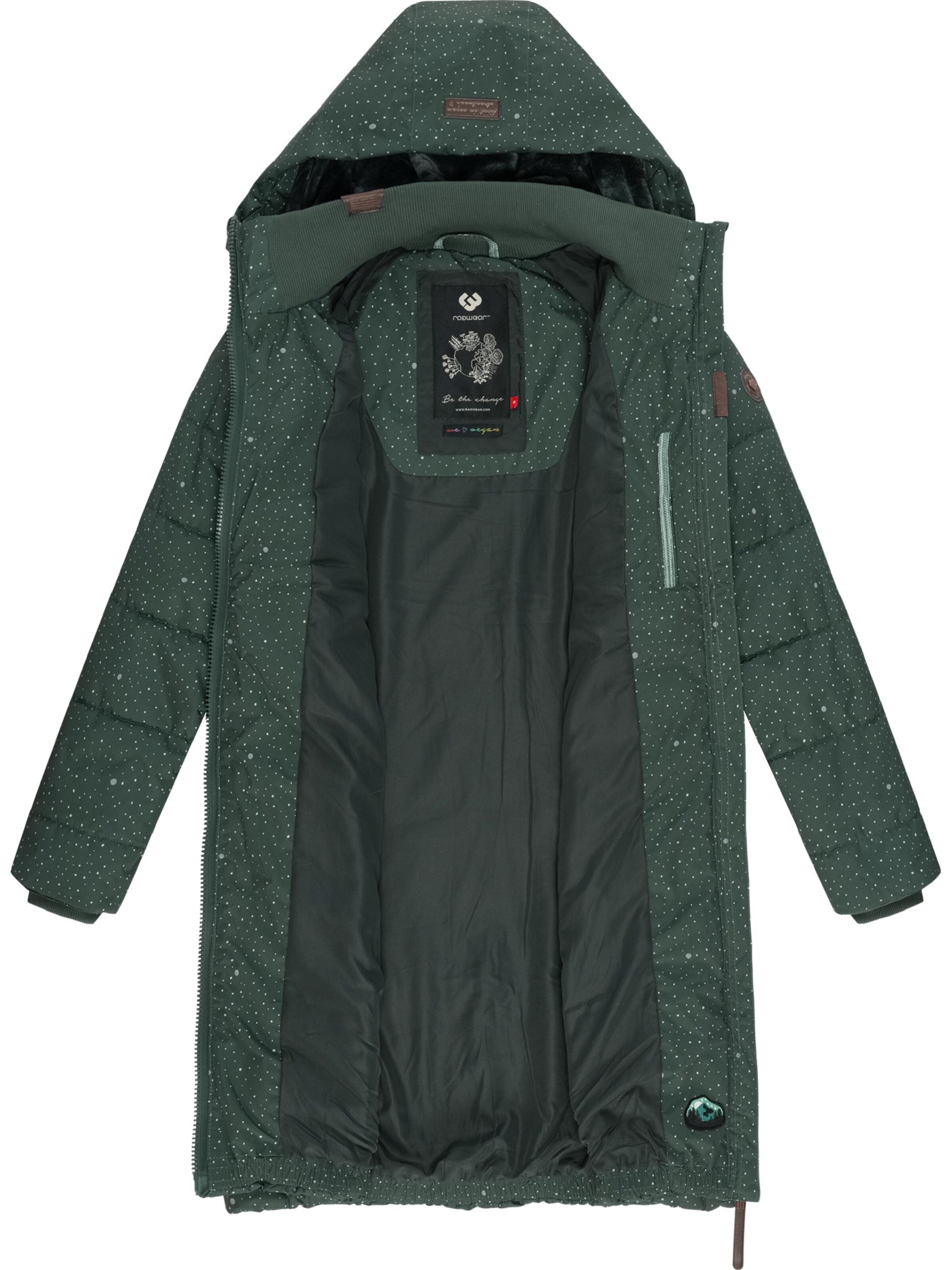 Cappotto invernale 'Dizzie' di Ragwear in verde