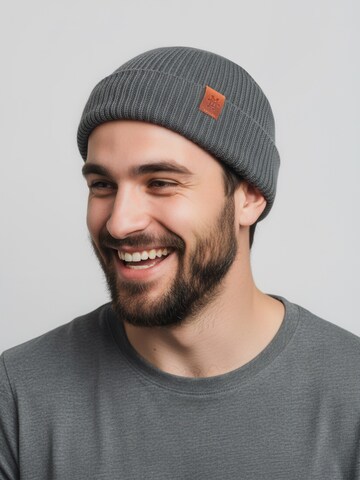 Manufaktur13 Beanie 'Fishermans' in Grey