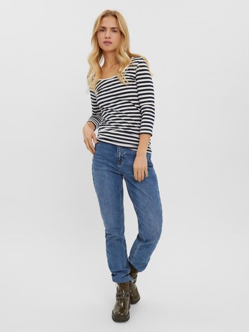 VERO MODA Shirt 'Sailor Sabbi' in Blau