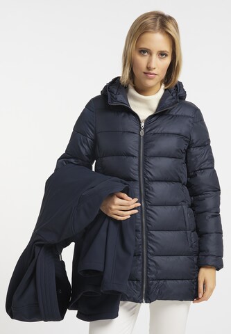 Parka d’hiver DreiMaster Klassik en bleu