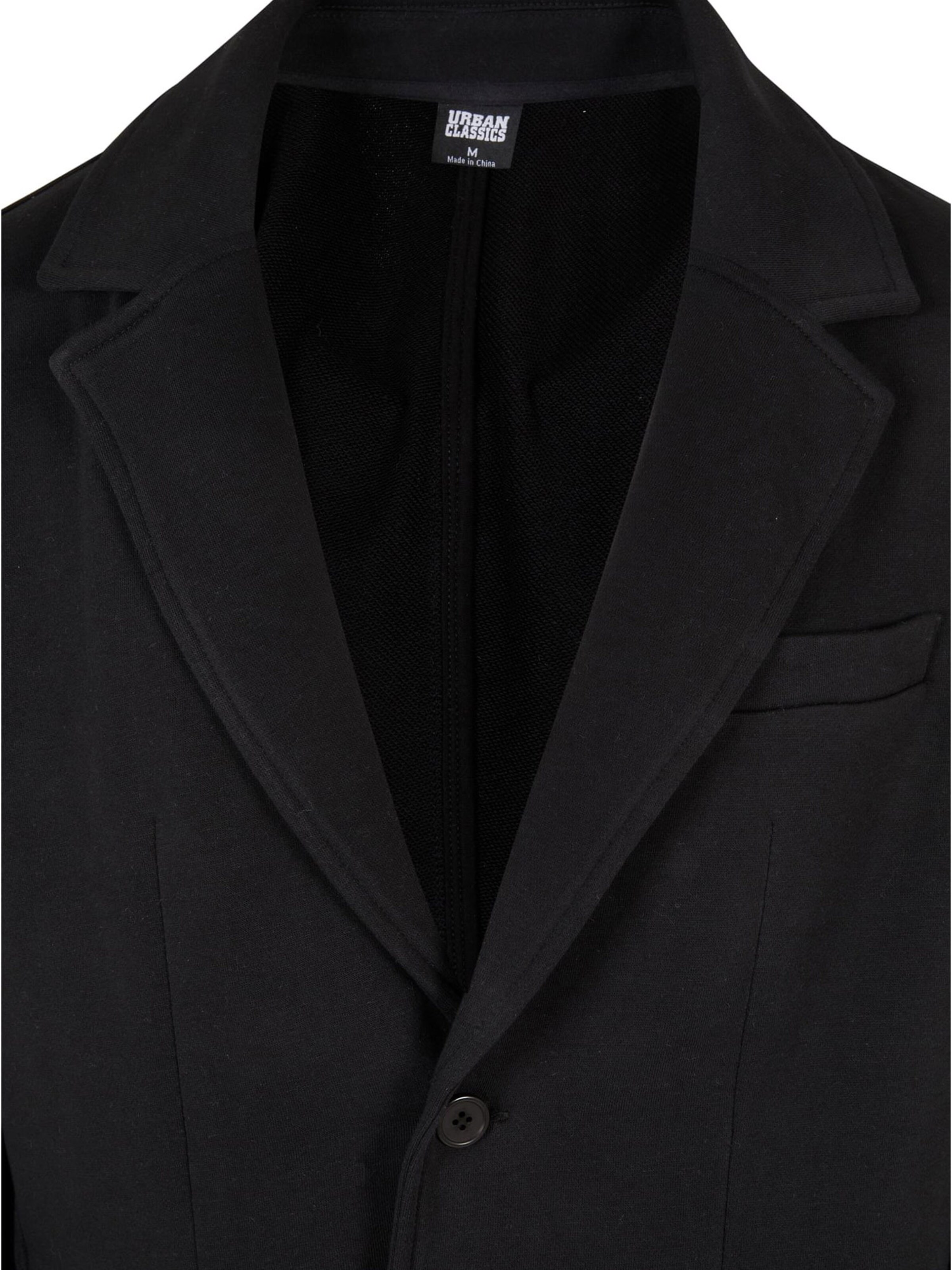 Urban Classics Regular Fit Jakke i sort