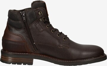 BULLBOXER Lace-Up Boots in Brown