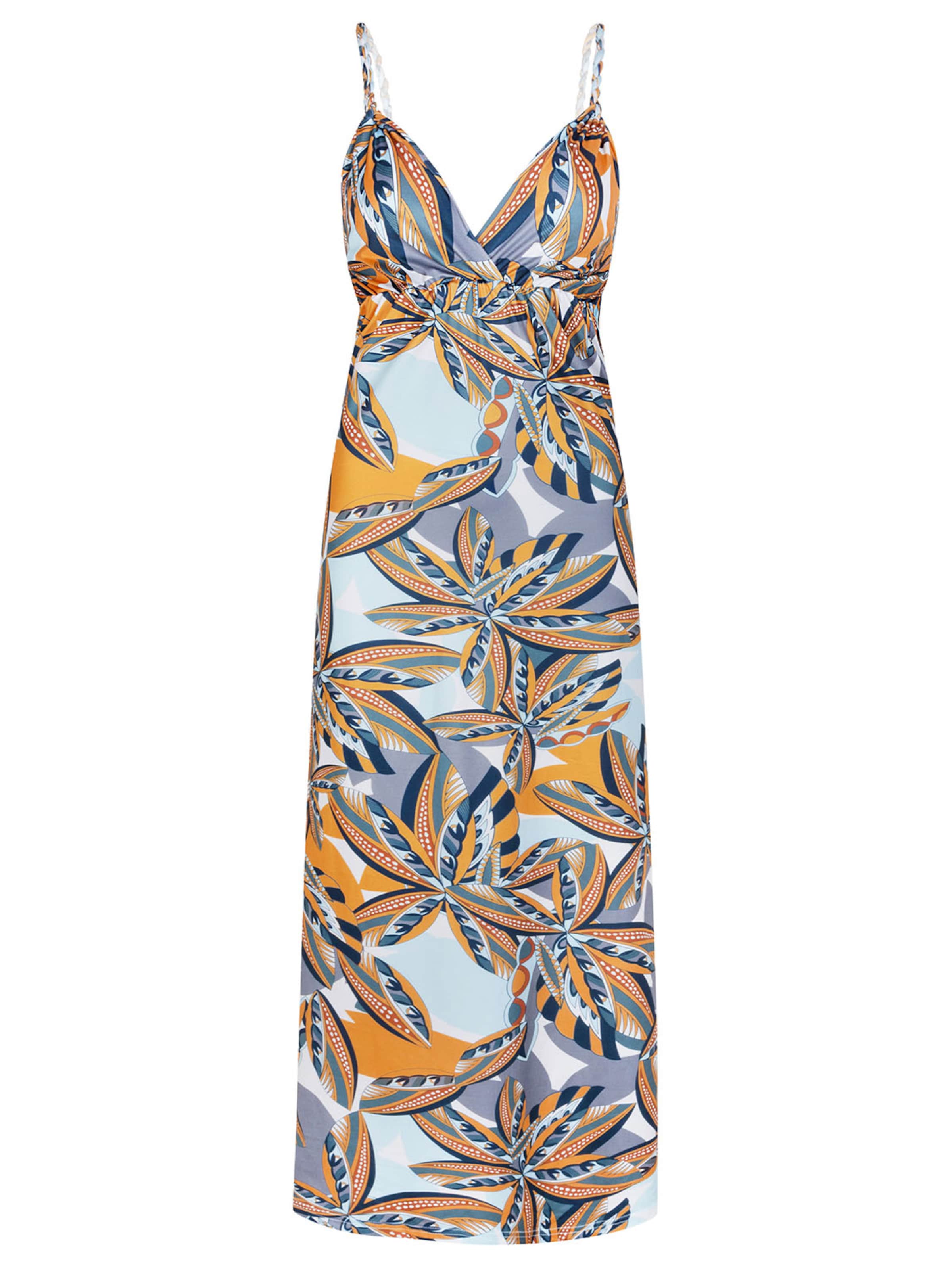 Chic by Lirette Dress 'Maxi dress Palm' in Orange: front