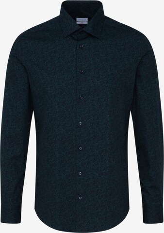 Coupe slim Chemise business SEIDENSTICKER en bleu : devant