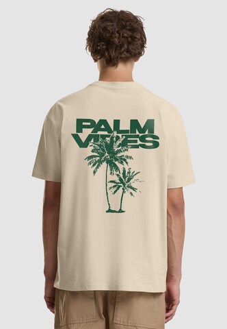 Mister Tee Koszulka 'Palm Vibes' w kolorze biały: przód