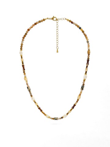Nemomatheo Necklace 'Nomadentochter' in Gold: front