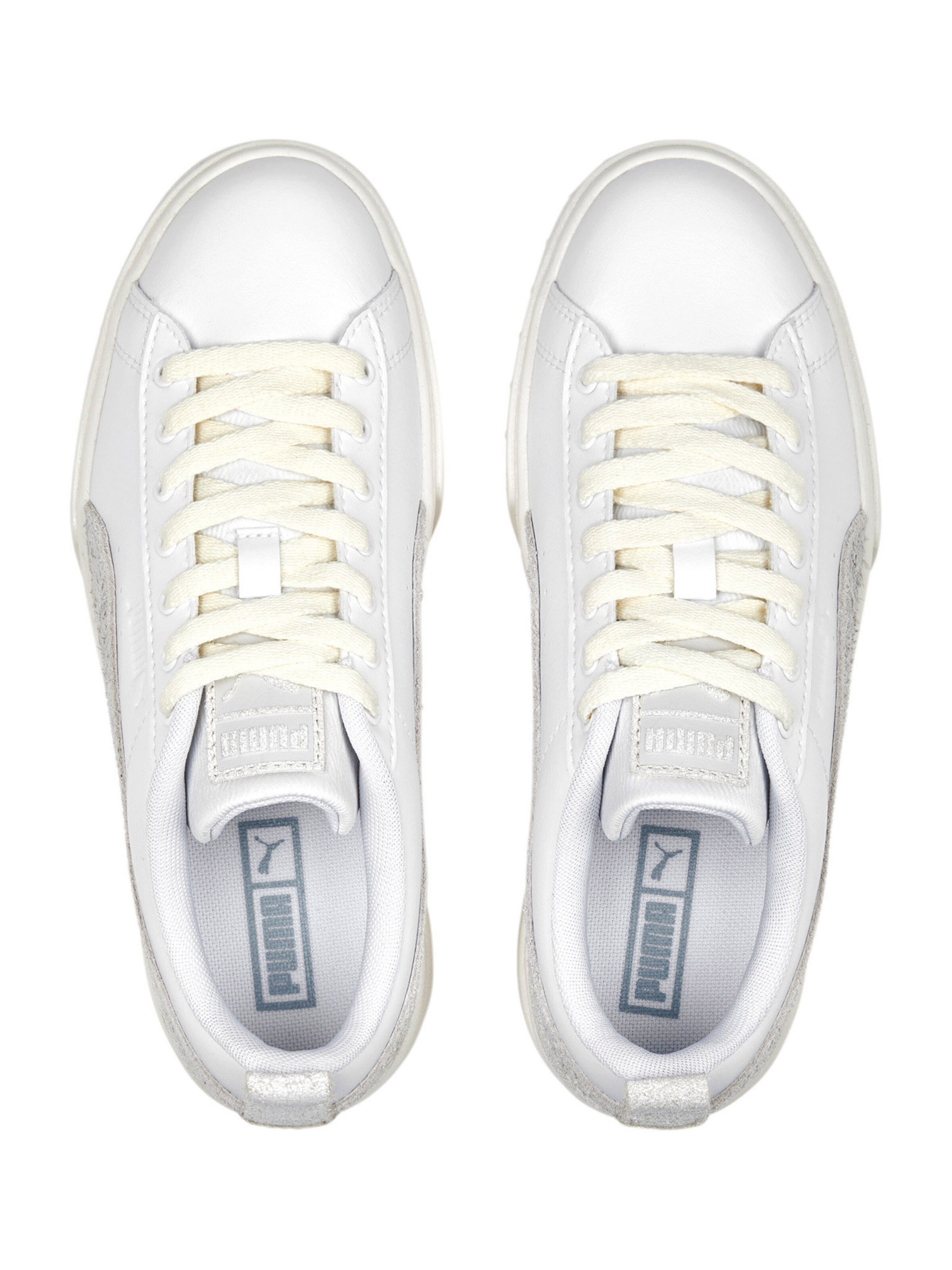 Sneaker low 'Mayze Thrifted' de la PUMA pe alb