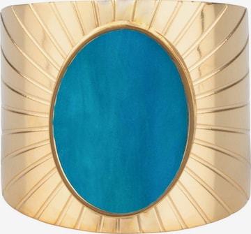 Chic by Lirette Ring 'Sun' in Blau: Vorderseite