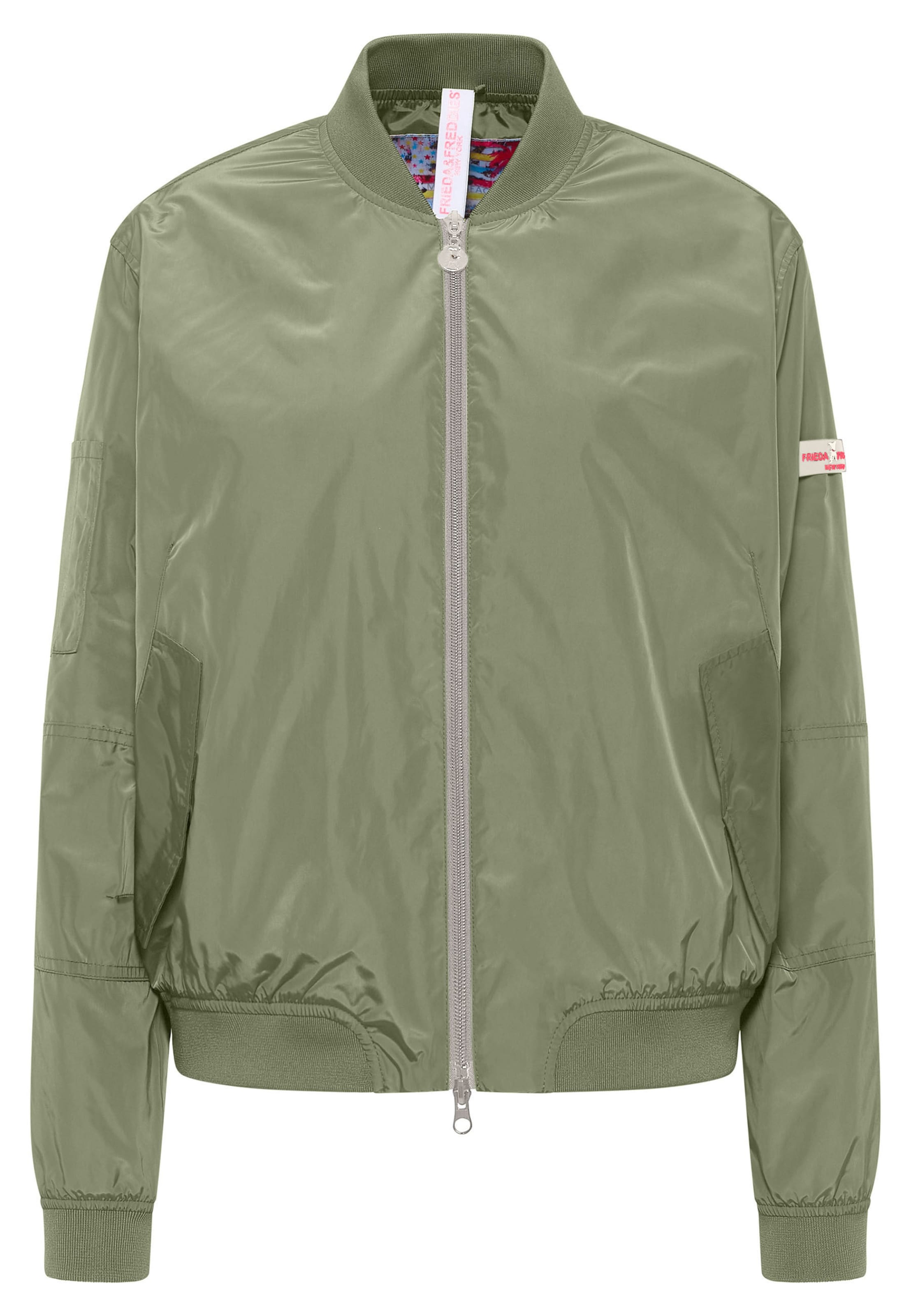 Frieda & Freddies NY Between-Season Jacket 'Brooklyn Neo' in Green: front