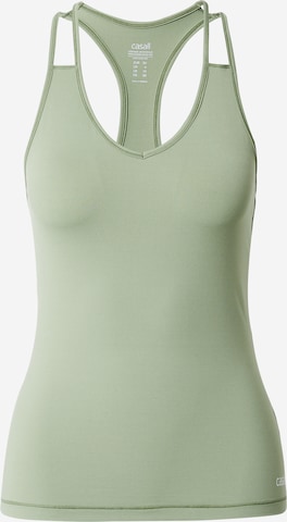 Casall Sports Top in Green: front