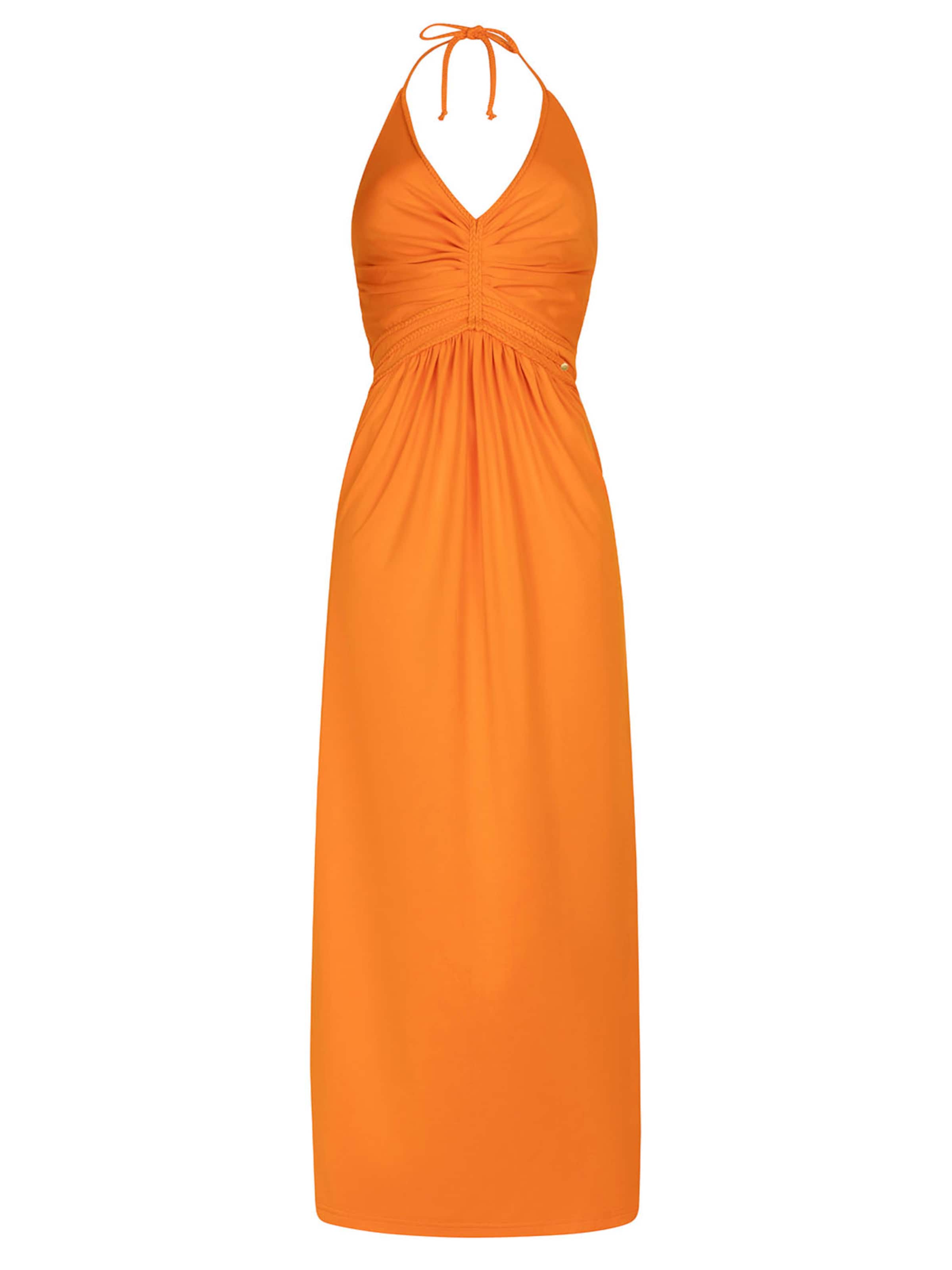 Chic by Lirette Dress 'Halter dress Natural' in Orange: front