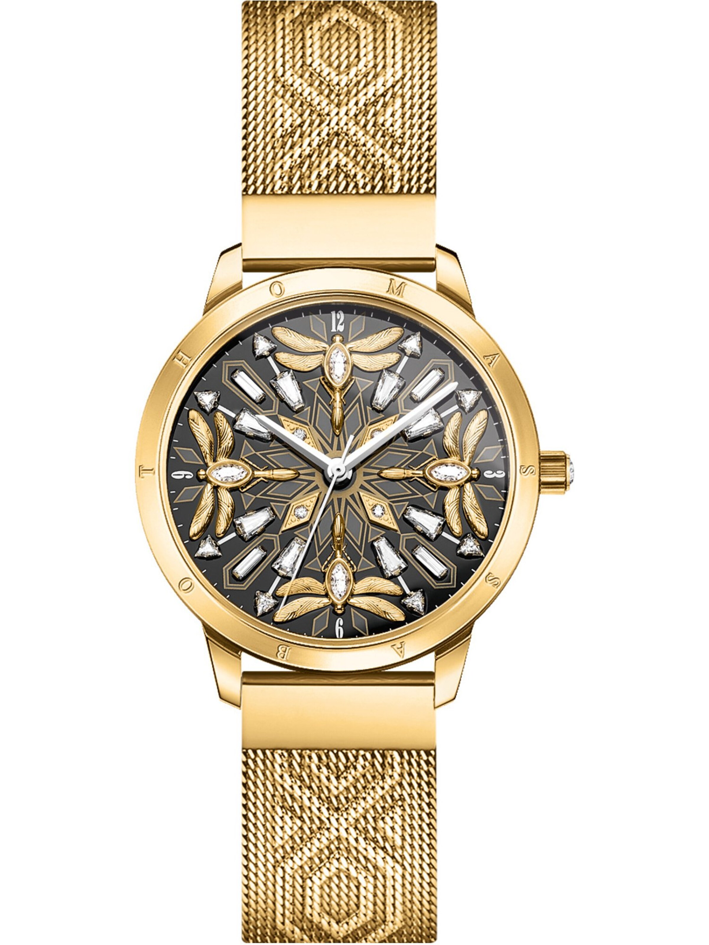 Thomas Sabo Uhr in Gold: Vorderseite