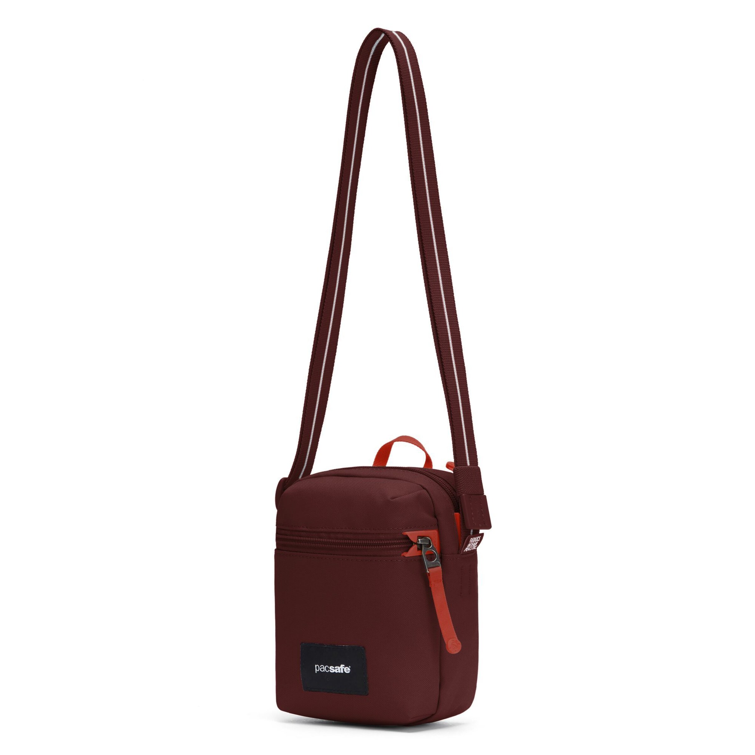 Sac à bandoulière 'Go Micro' Pacsafe en rouge