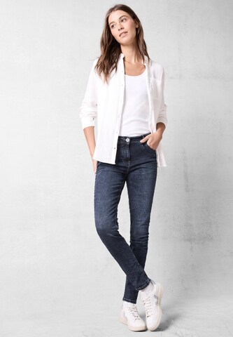 CECIL Slimfit Jeans in Blau