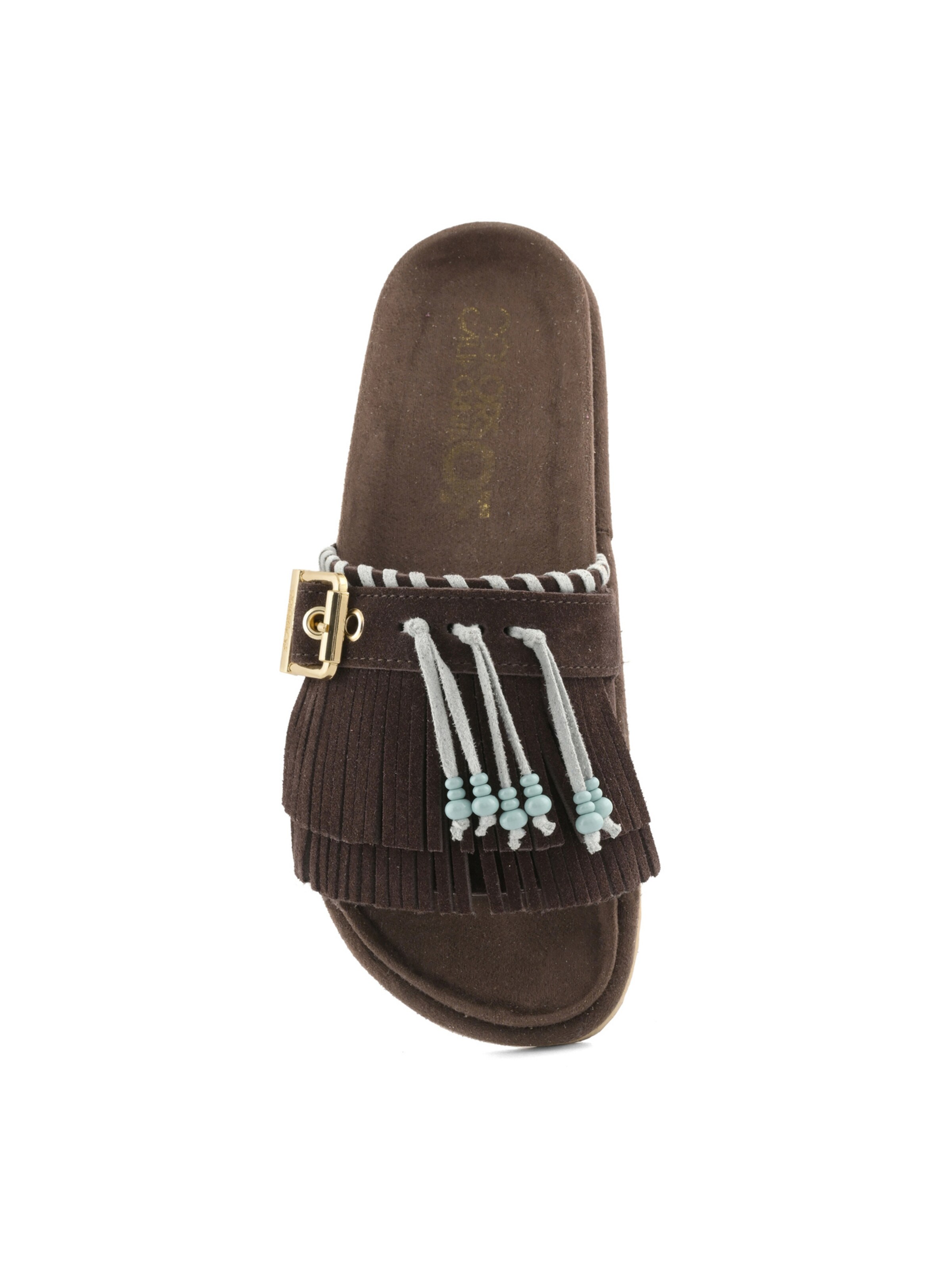 Zoccoletto di COLORS OF CALIFORNIA in marrone: superiore