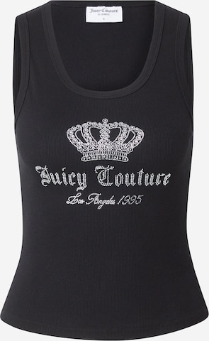 Juicy Couture Top 'Crown' in Black: front