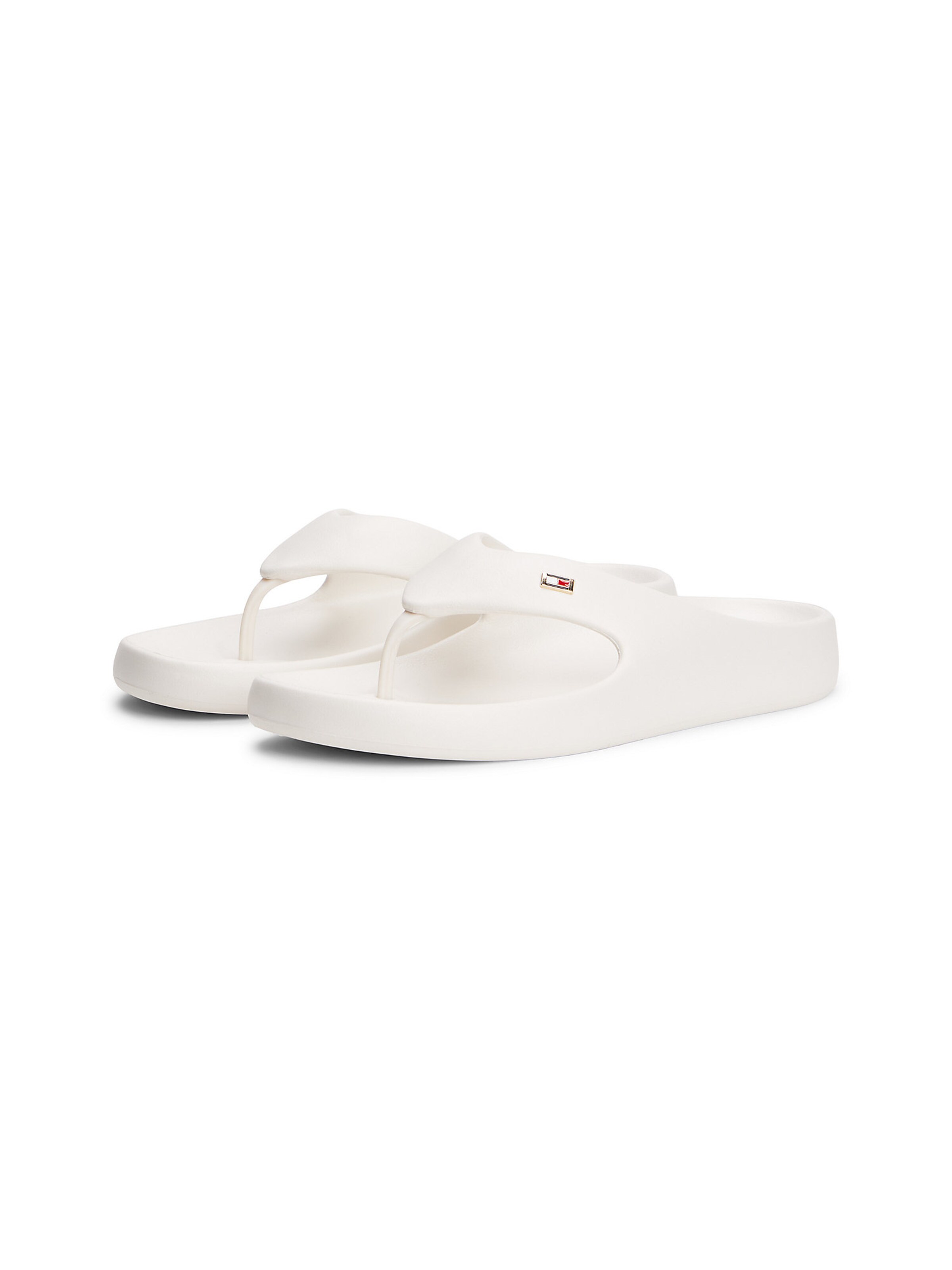 TOMMY HILFIGER T-Bar Sandals in White