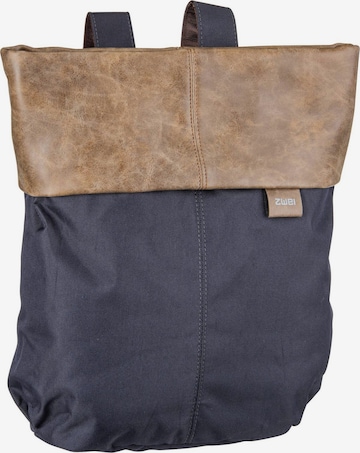 ZWEI Backpack 'Olli OR12' in Blue: front
