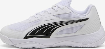 PUMA Voetbalschoen 'Puma Solarflash III Jr Team' in Wit: voorkant