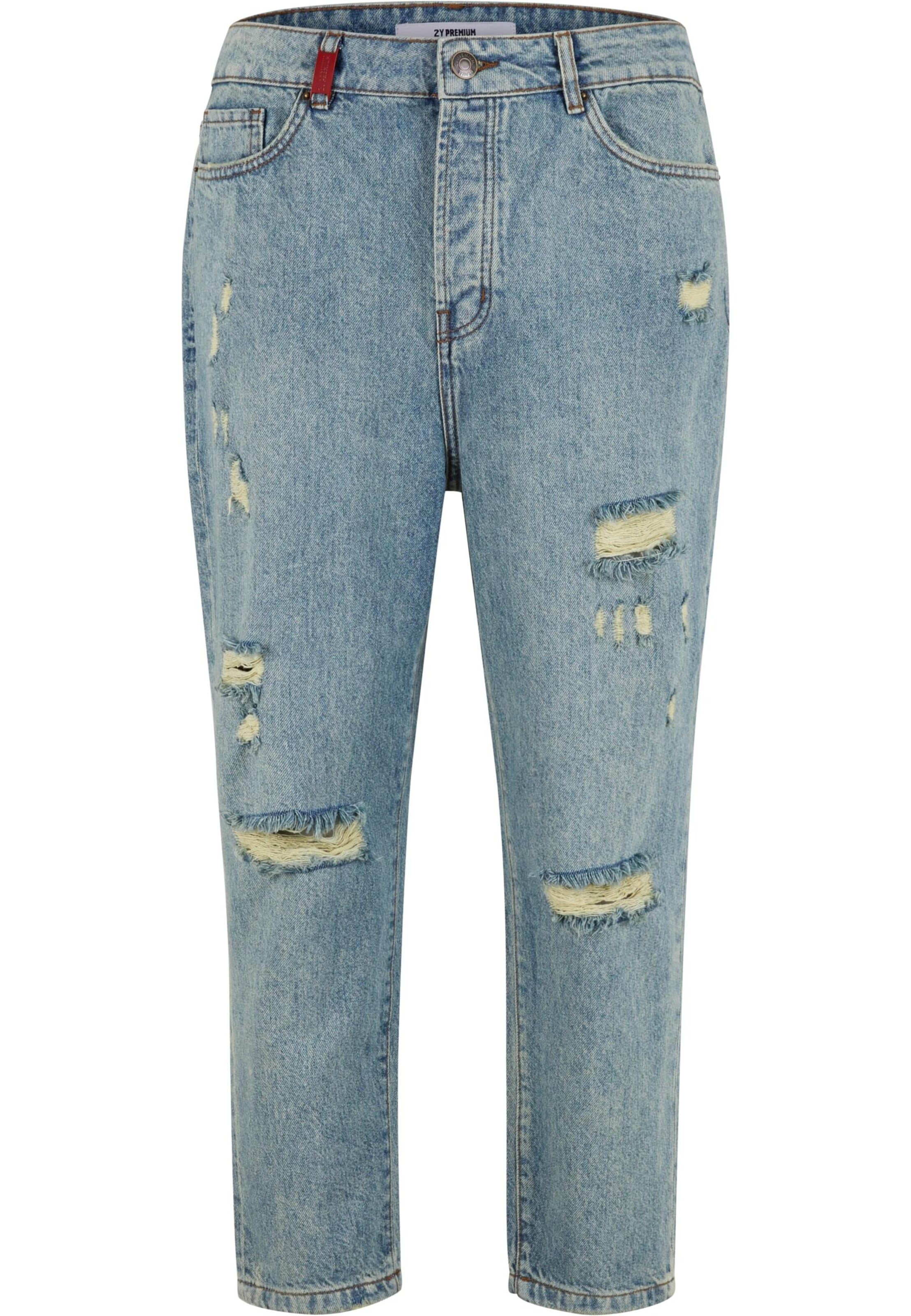 Loosefit Jeans di 2Y Premium in blu: frontale